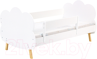 Кровать-тахта детская Мебель детям Облака 80x160 ОН-80 (белый) - фото