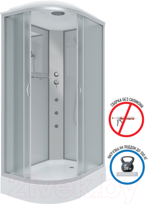 Душевая кабина Niagara NG-3312-14RG 120x80x215