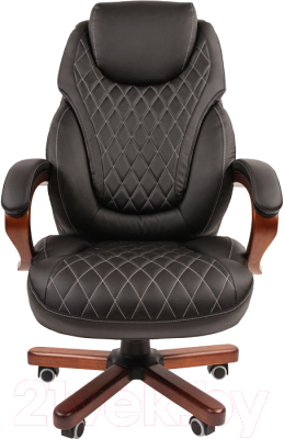 Кресло офисное Chairman 406 N (экопремиум, черный)