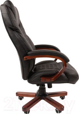 Кресло офисное Chairman 406 N (экопремиум, черный)