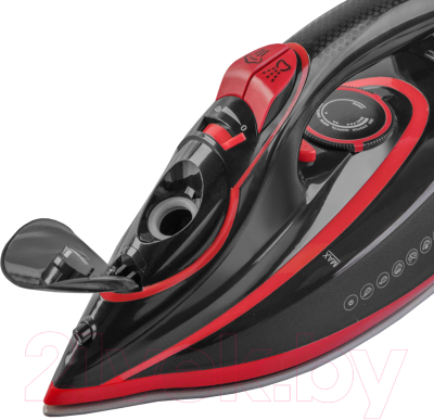 Утюг Endever Delta-225 (черный/красный)