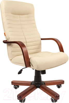 Кресло офисное Chairman 480 WD N (экопремиум 101 бежевый) - фото