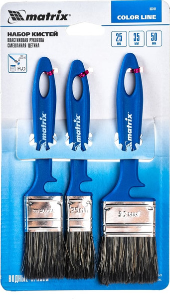 Набор кистей малярных Matrix 83349