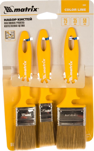 Набор кистей малярных Matrix 83367 - фото