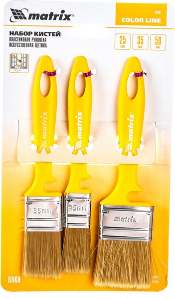 Набор кистей малярных Matrix 83367
