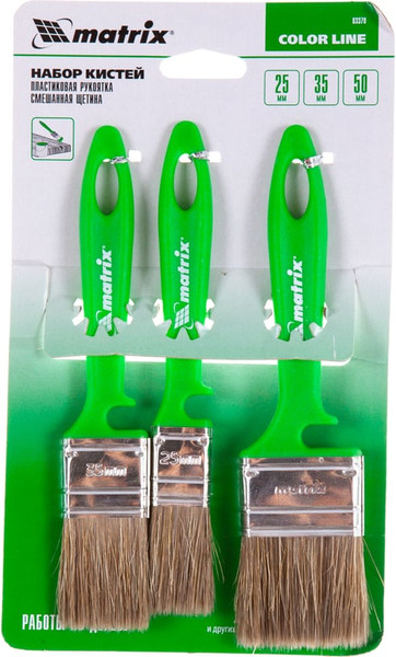 Набор кистей малярных Matrix 83379