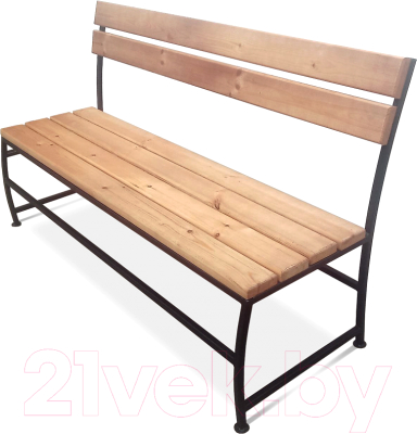 Скамья садовая СтальСнабДизайн ЛК-5 - фото