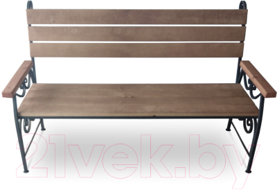 Скамья садовая СтальСнабДизайн ЛК-6