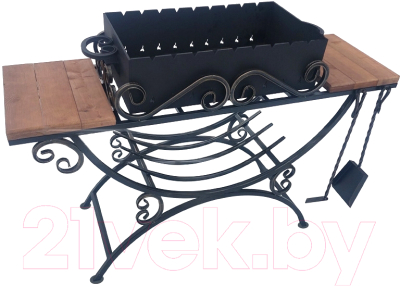 Мангал СтальСнабДизайн МК-4 Лодочка-4