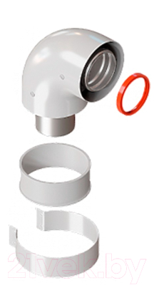 Дымоход для котла Thermex Антилед (60/100-1000мм)