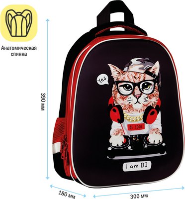 Школьный рюкзак ArtSpace School Friend. I'm DJ / Uni_17761