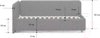 Каркас кровати Сонум Capri L 90x200