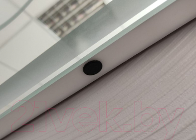 Зеркало Пекам Greta 110x80 / greta-110x80dp (с подсветкой, с сенсором на взмах руки и подогревом)