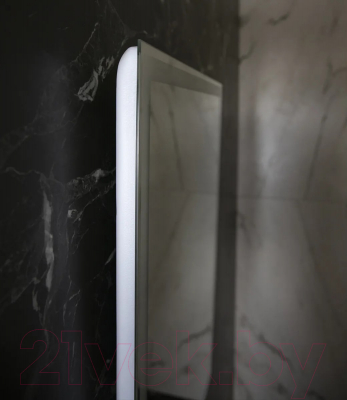 Зеркало Пекам Greta 80x110 / greta-80x110s (с подсветкой, с сенсором на прикосновение)