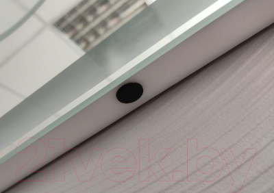 Зеркало Пекам Greta 140x80 / greta-140x80dp (с подсветкой, с сенсором на взмах руки, подогревом)