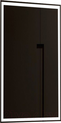 Зеркало Пекам Greta 80x140 / greta-80x140 (с подсветкой, с механической клавишей) - фото