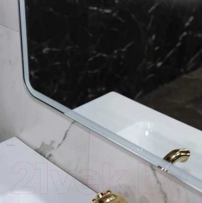 Зеркало Пекам Marta 1 80x110 / marta1-80x110 (с подсветкой, с механической клавишей)