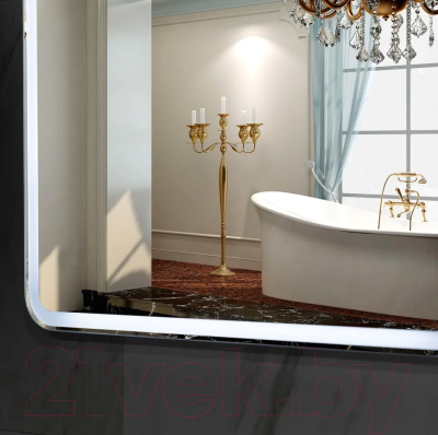 Зеркало Пекам Marta 1 110x80 / marta1-110x80d (с подсветкой, с сенсором на взмах руки)