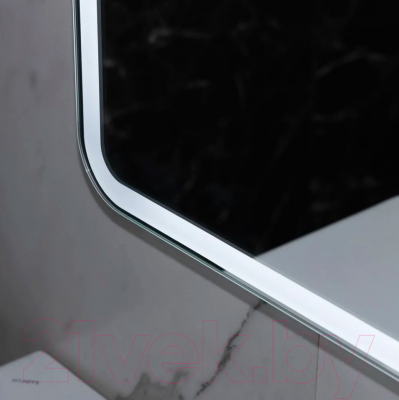 Зеркало Пекам Marta 1 140x80 / marta1-140x80d (с подсветкой, с сенсором на взмах руки)