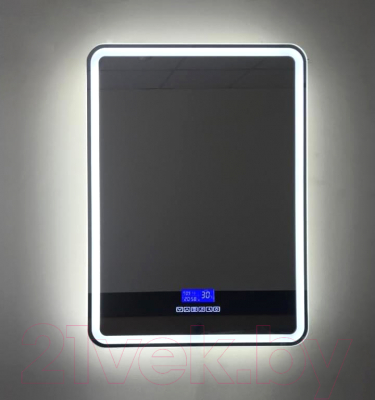 Зеркало Пекам Marta 1 60x80MP/marta1-60x80MP (с подсветкой, с многофункциональной панелью, подогревом)