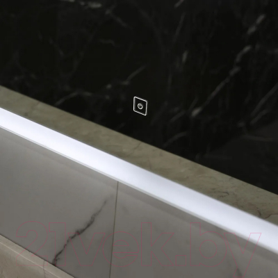 Зеркало Пекам Marta 110x80 / marta-110x80s (с подсветкой, с сенсором на прикосновение)