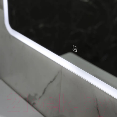 Зеркало Пекам Marta 80x110 / marta-80x110s (с подсветкой, с сенсором на прикосновение)