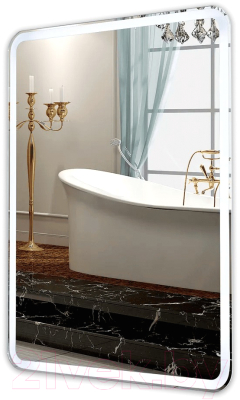 Зеркало Пекам Marta 1 80x110 / marta1-80x110s (с подсветкой, с сенсором на прикосновение)