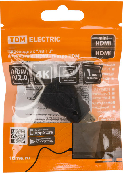 Адаптер TDM АВП 2 Mini HDMI / SQ4040-0102