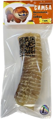 Лакомство для собак Симба Трахея говяжья L - фото