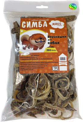 Лакомство для собак Симба Микс говяжий S - фото