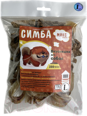Лакомство для собак Симба Микс говяжий L - фото