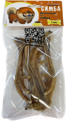 Лакомство для собак Симба Лапки куриные - фото