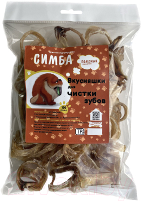 Лакомство для собак Симба Трахея говяжья Малые кольца - фото