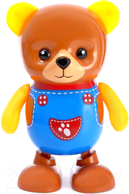 Интерактивная игрушка Sima-Land Счастливый медведь 4669853 / 17168 - фото