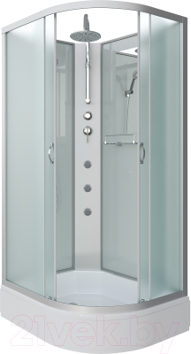 Душевая кабина Niagara NG-33294-14LBKTG 120x90 (матовое стекло) - фото