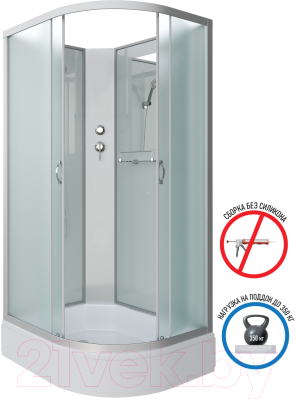 Душевая кабина Niagara NG-33394-14LBKG 130x90