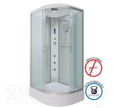 Душевая кабина Niagara NG-33394-14LF 130x90