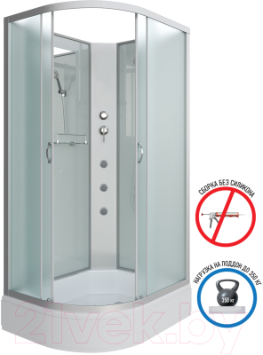 Душевая кабина Niagara NG-33394-14RBKG 130x90