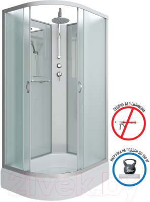 Душевая кабина Niagara NG-33394-14RBKT 130x90