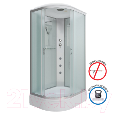 Душевая кабина Niagara NG-33394-14RG 130x90