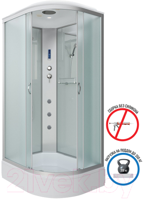 Душевая кабина Niagara NG-33984-14LF 90x80