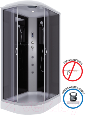 Душевая кабина Niagara NG-3512-14RF 120x80