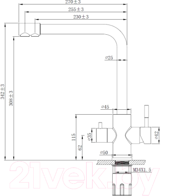 Смеситель Esko K24