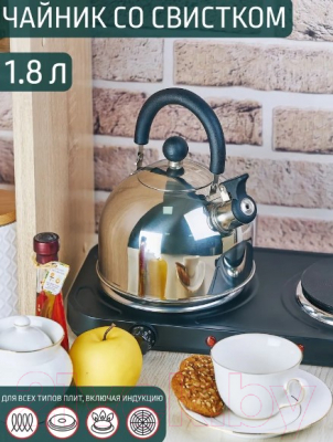 Чайник со свистком Катунь КТ-120B