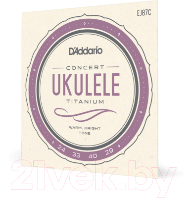 Струны для укулеле D'Addario EJ-87С