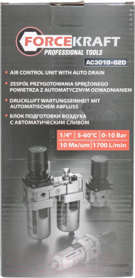 Блок подготовки воздуха ForceKraft FK-AC3010-02D