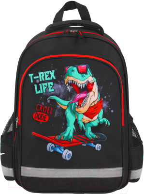 Школьный рюкзак Пифагор School. T-rex / 271412