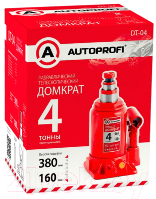 Бутылочный домкрат Autoprofi DG-04