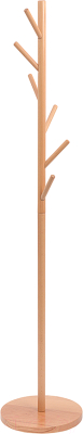 Вешалка для одежды Bergenson Bjorn Forsty / ZY-FH-FS-WD-NC (натуральное дерево) - фото