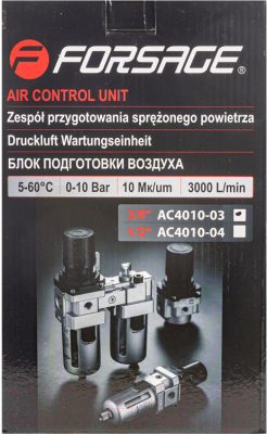 Блок подготовки воздуха Forsage F-AC4010-03